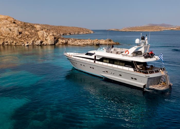 motor yacht charters, Mykonos motor yacht charter, Greece yachts