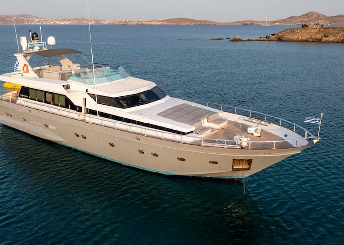 Greece motor yacht charter, private motor yacht, Athens yachts