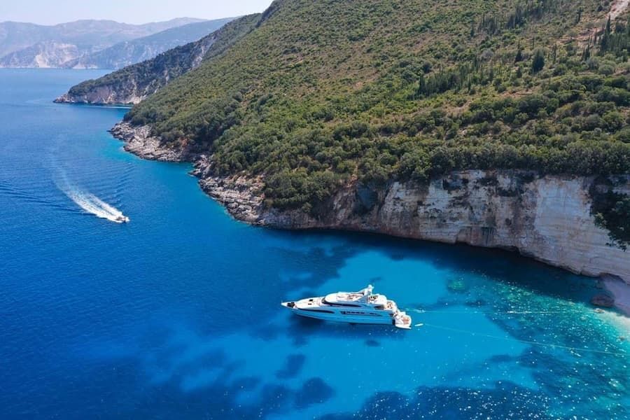 yacht vacations Greece, superyacht vacations Greece, Lady G yacht
