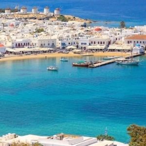 island hopping Greece, Mykonos yachts, superyacht charter Greece