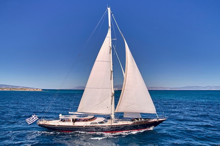 sailing yacht charter Athens, private sailing yachts Greece, Greek Islands