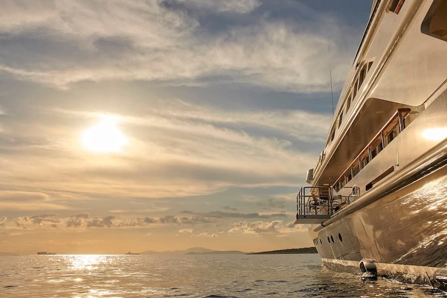 superyacht rental Greece, luxury yachting, superyacht charter Alexandra