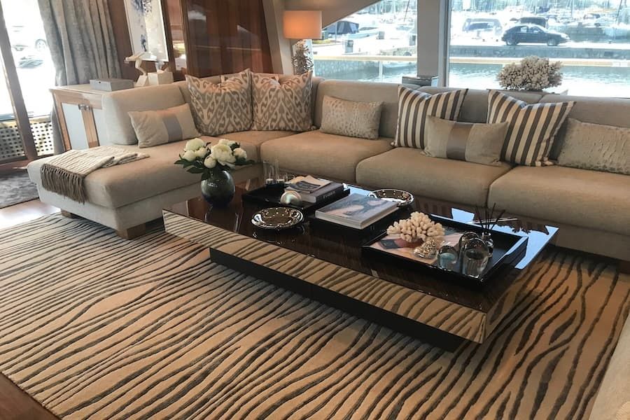 luxury yacht interior, luxury yacht charter Greece, superyacht rental Greece