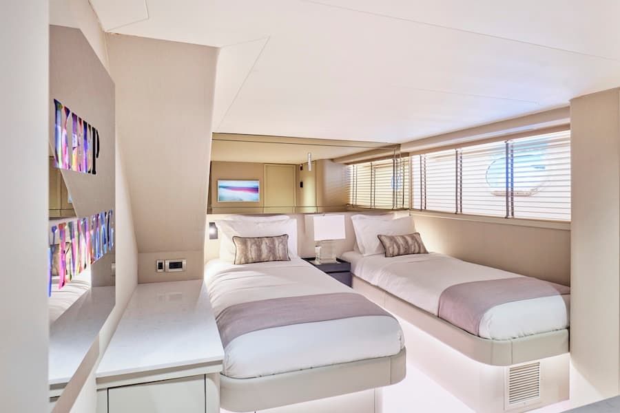 superyacht beds, Greece yachts, luxury superyacht charters