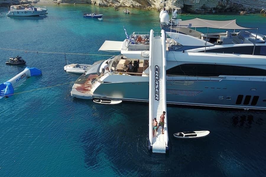 luxury yacht vacations Greece, superyacht toys, superyacht charters