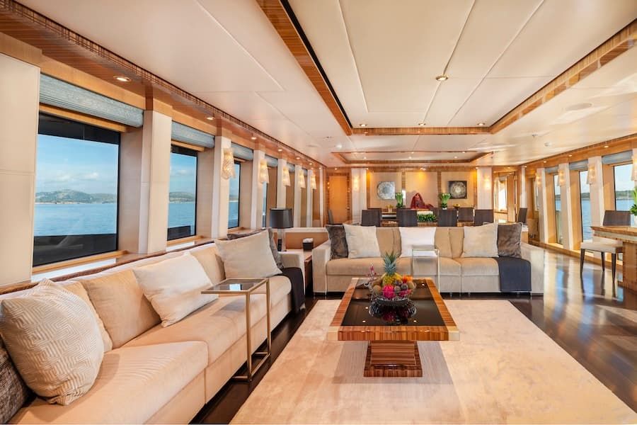 yacht salon, luxury superyacht rentals, superyacht charter Greece
