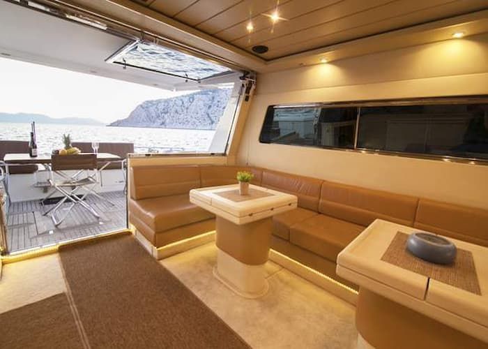 motor yachts Mykonos, day yacht rental, day cruise Mykonos