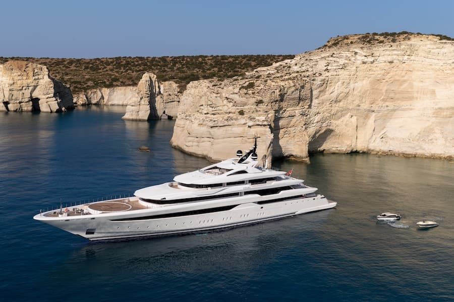 Greece mega yacht charter, luxury vacations, mega yacht charter Greece