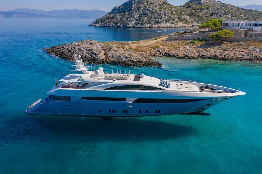 superyacht charter Greece, luxury superyachts Greek Islands