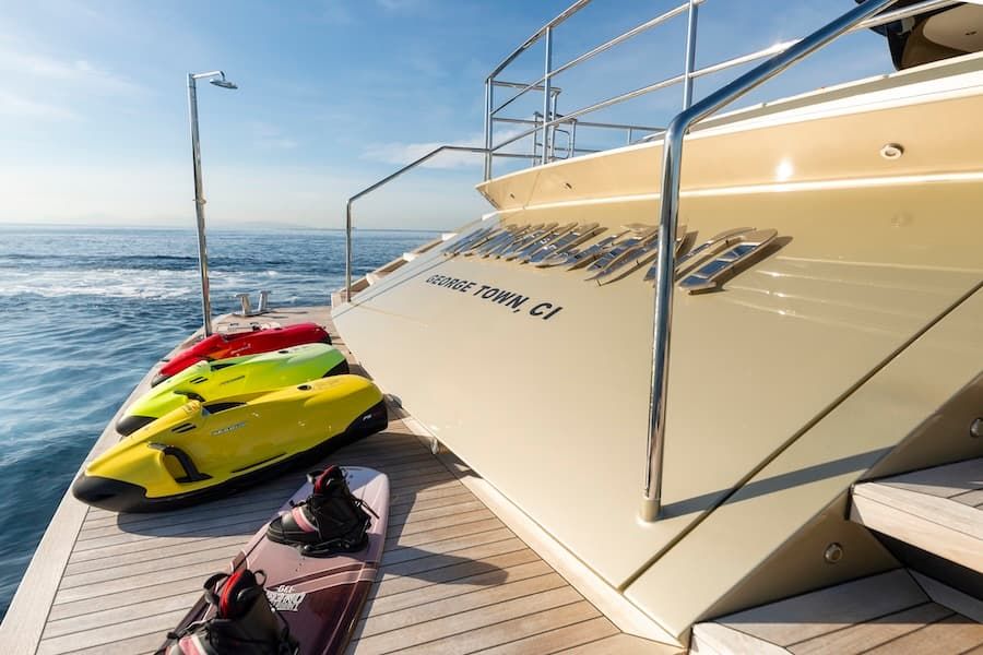 motor toys, water sports Greece, luxury super yacht charter Greece