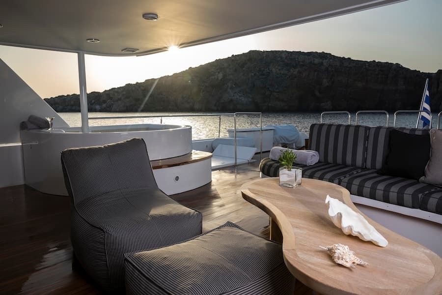 luxury outdoor, Greece superyacht charter, luxury yacht Endless Summer