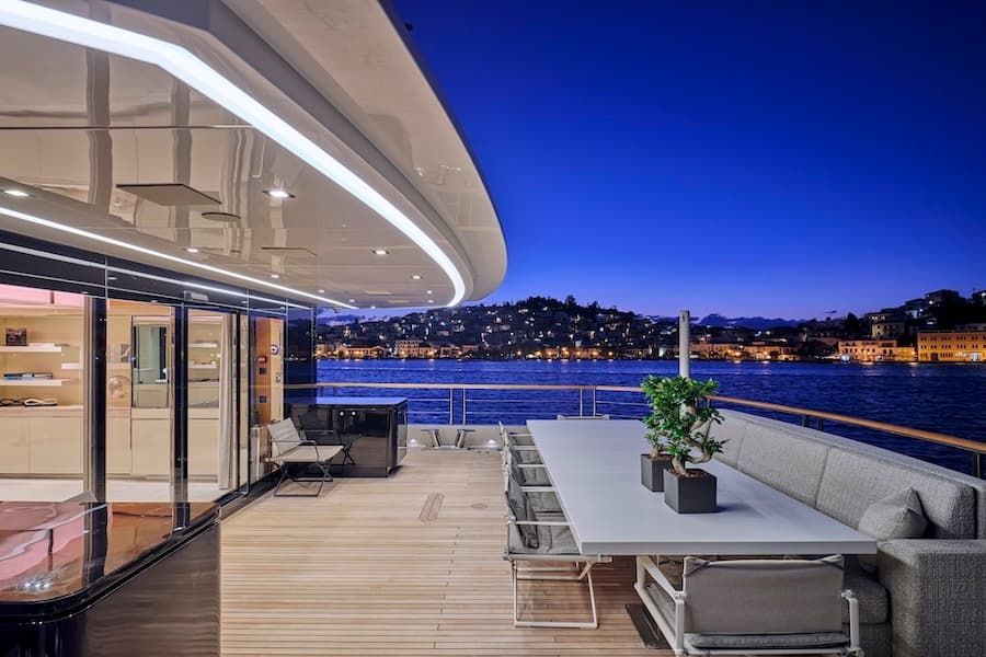 luxury outdoor spaces, luxury lifestyle, superyacht charter vacations Greece
