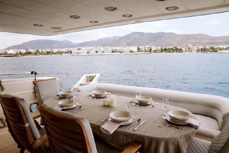 Mykonos motor yacht, Cyclades motor yacht, luxury yachting