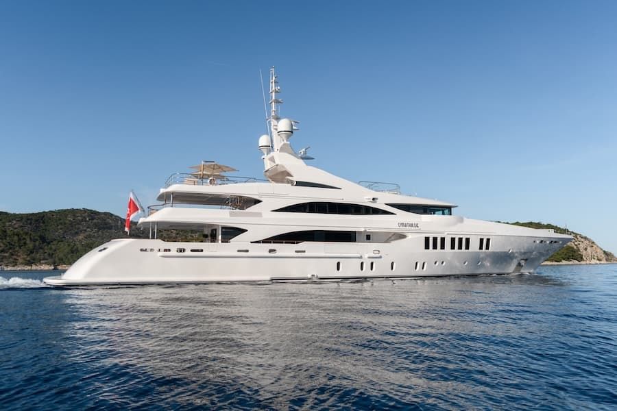 superyacht charter Greece, luxury yacht charter Greece, Mathilde yacht