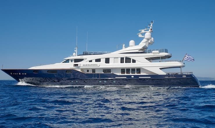 Greece yacht charter, luxury yacht charter Greece, luxury superyacht rental
