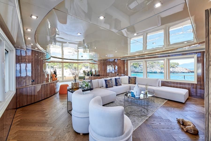 luxury inner spaces,, luxury lifestyle, superyacht charter Greece