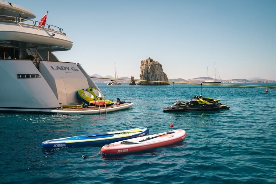 water toys, yacht toys, Mediterranean superyacht charter