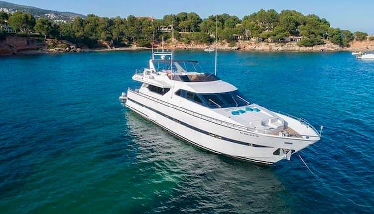 Mykonos yachts, Mykonos motor yacht charter, yacht party planners