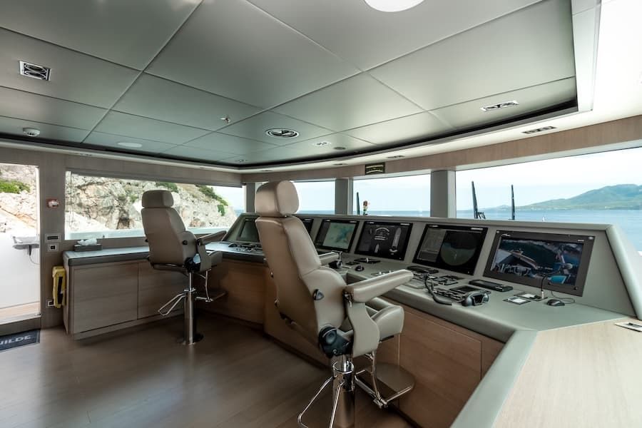 superyacht rental Greece, inner space,  luxury vacations Greece