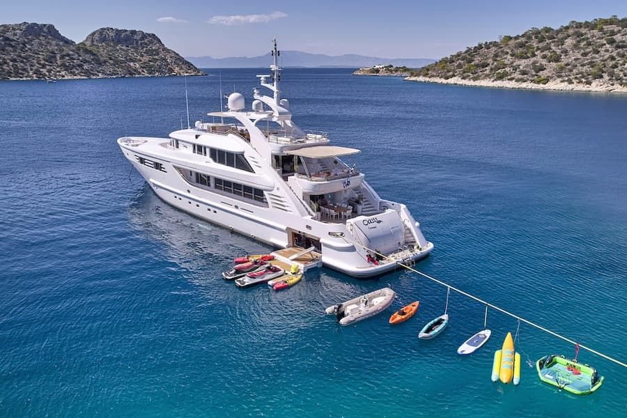 yacht toys, luxury toys, superyacht charter Mediterranean
