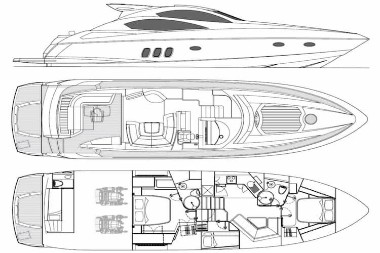 Athens day cruise, Athens yachts, yacht design