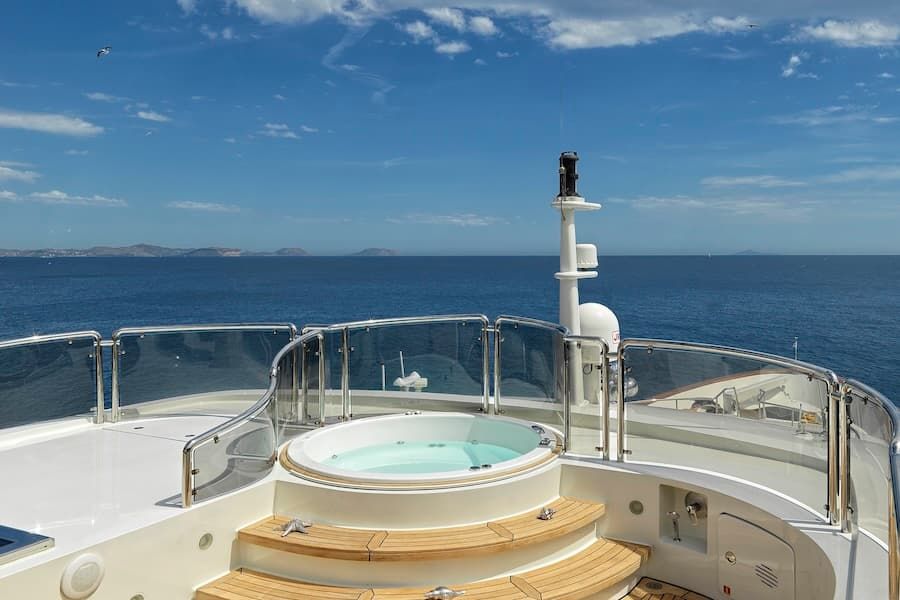 luxury superyachts, Greece superyacht vacation, luxury yacht Alexandra