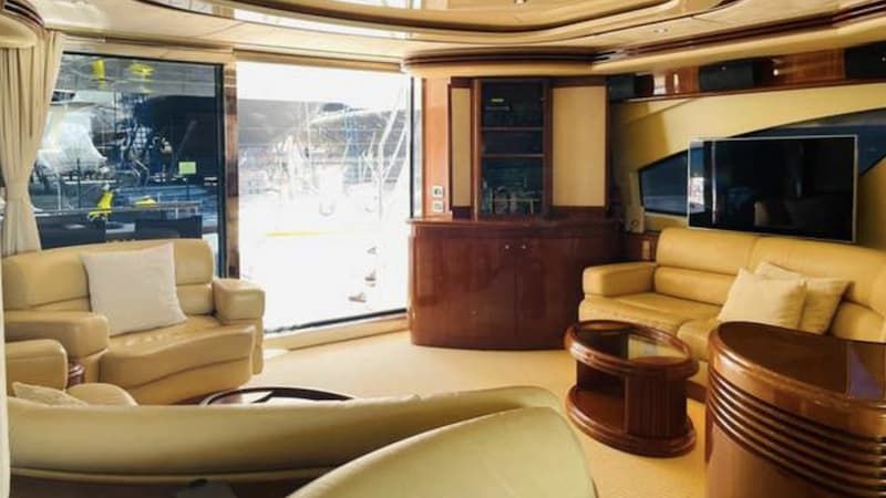 yacht interior, luxury yachts, island hopping Greek Islands