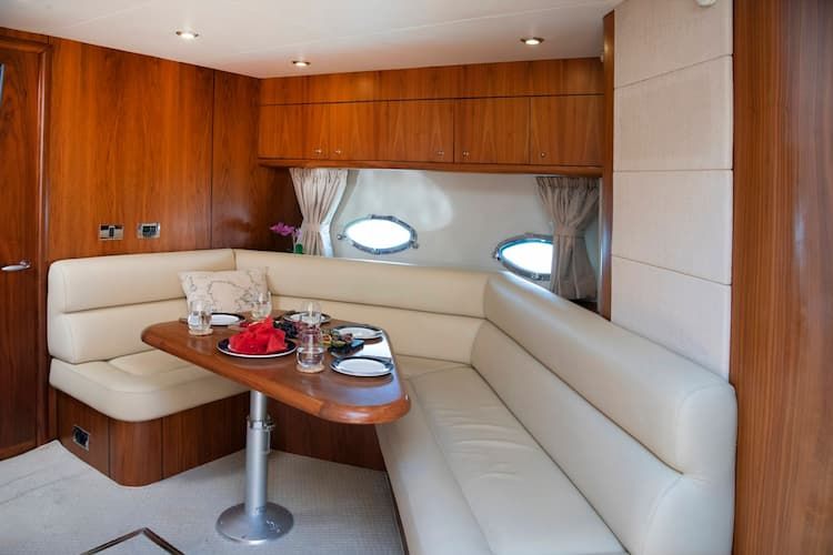 inner spaces, yacht salon, Athens yachting