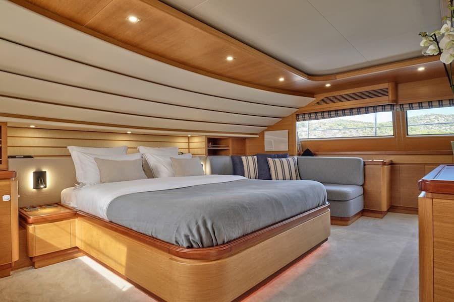 luxury upper deck, luxury yacht charter, superyacht rental Greece