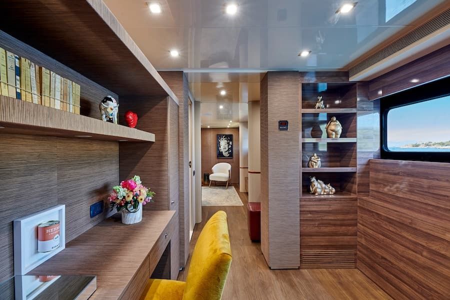 stylish inner spaces, Greece superyacht charter, luxury vacations Greece