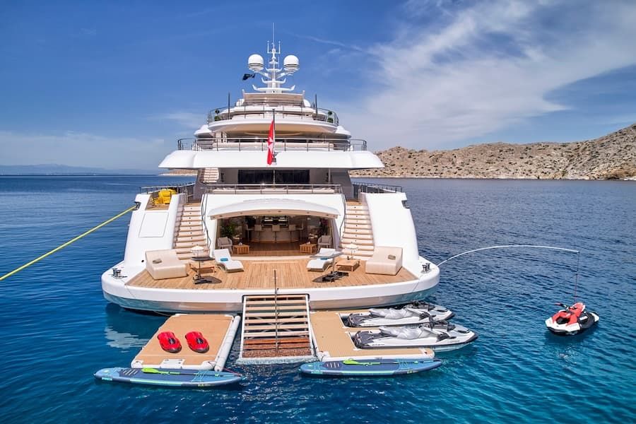 luxury toys, superyacht motor toys, Optasia superyacht charter