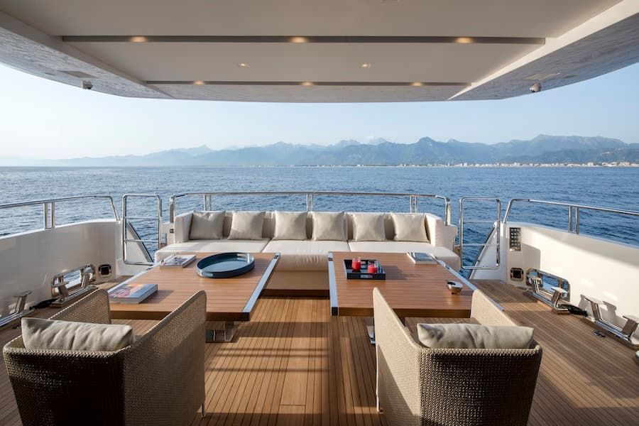 Greece superyacht charter, luxury superyacht rentals, yacht Dinaia